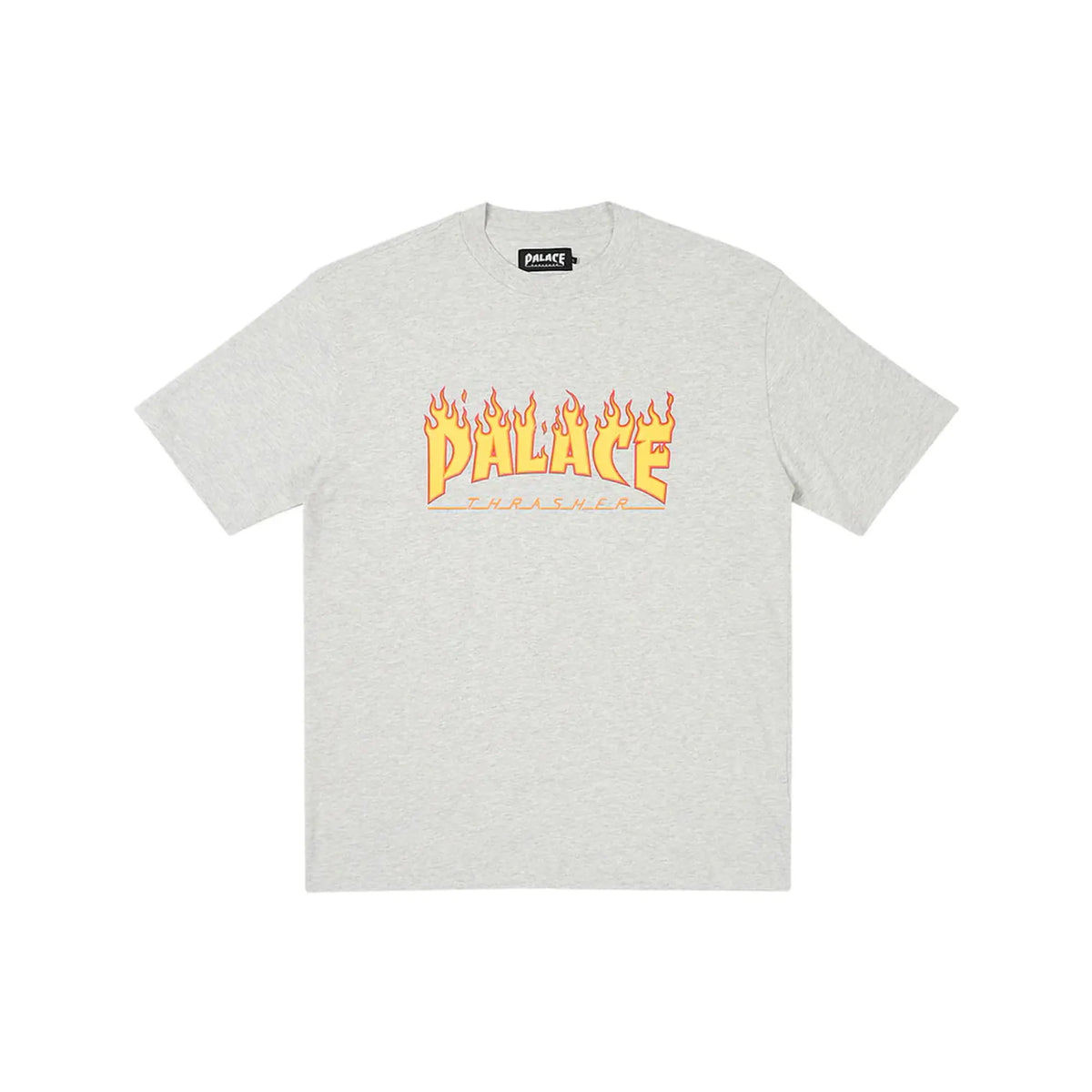 Palace x Thrasher T-shirt Grey Marl