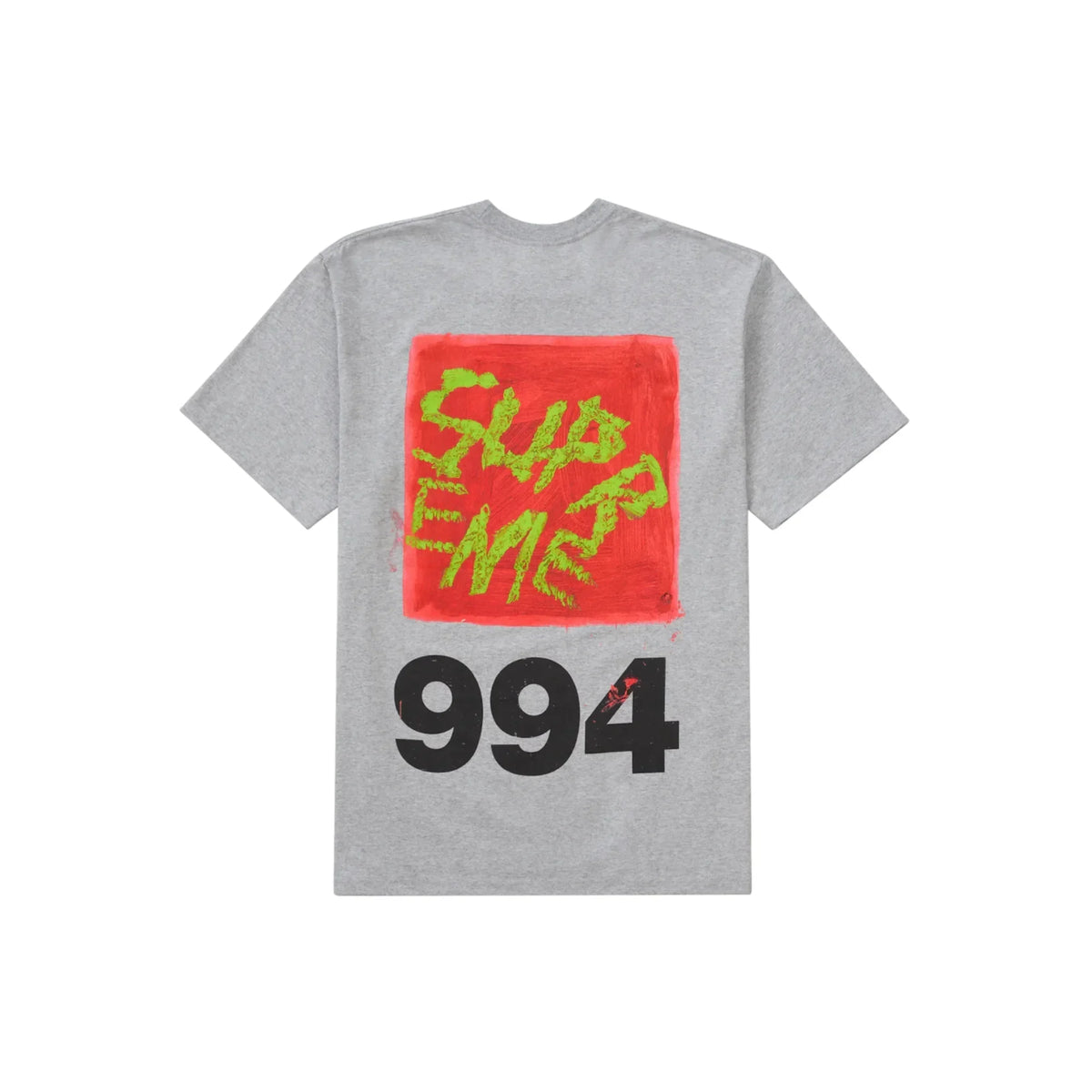 Supreme Paint Tee Heather Grey