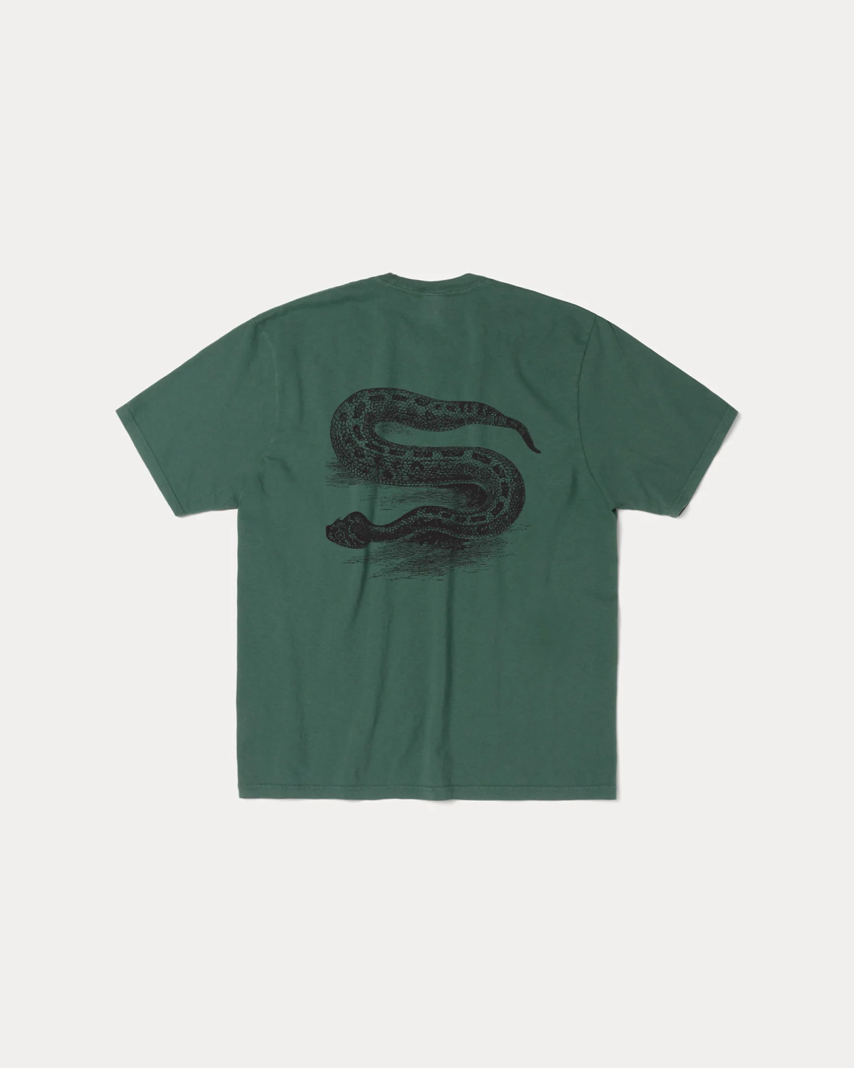 Stussy Serpent Tee Pigment Dyed Pine
