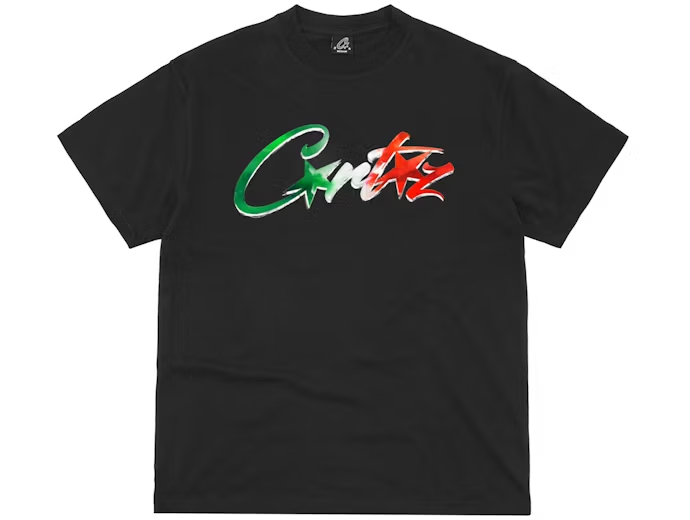 Corteiz Allstartz Italia Tee Black