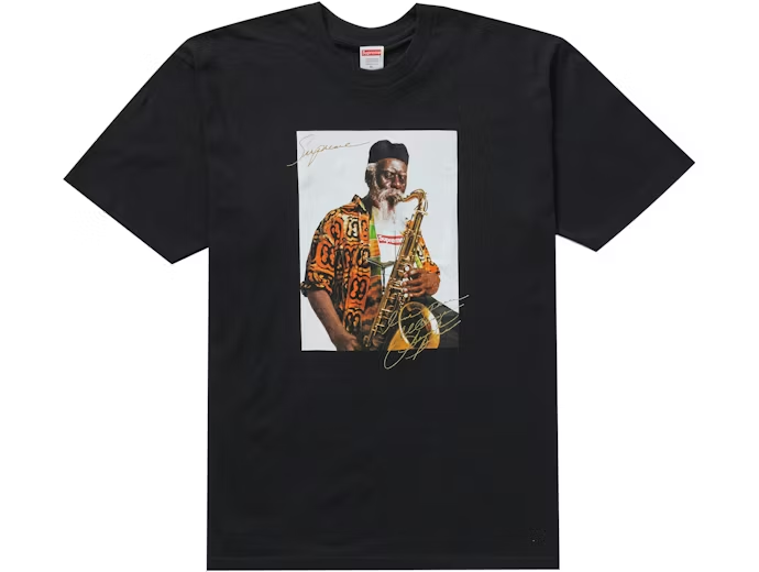 Supreme Pharoah Sanders Tee Black