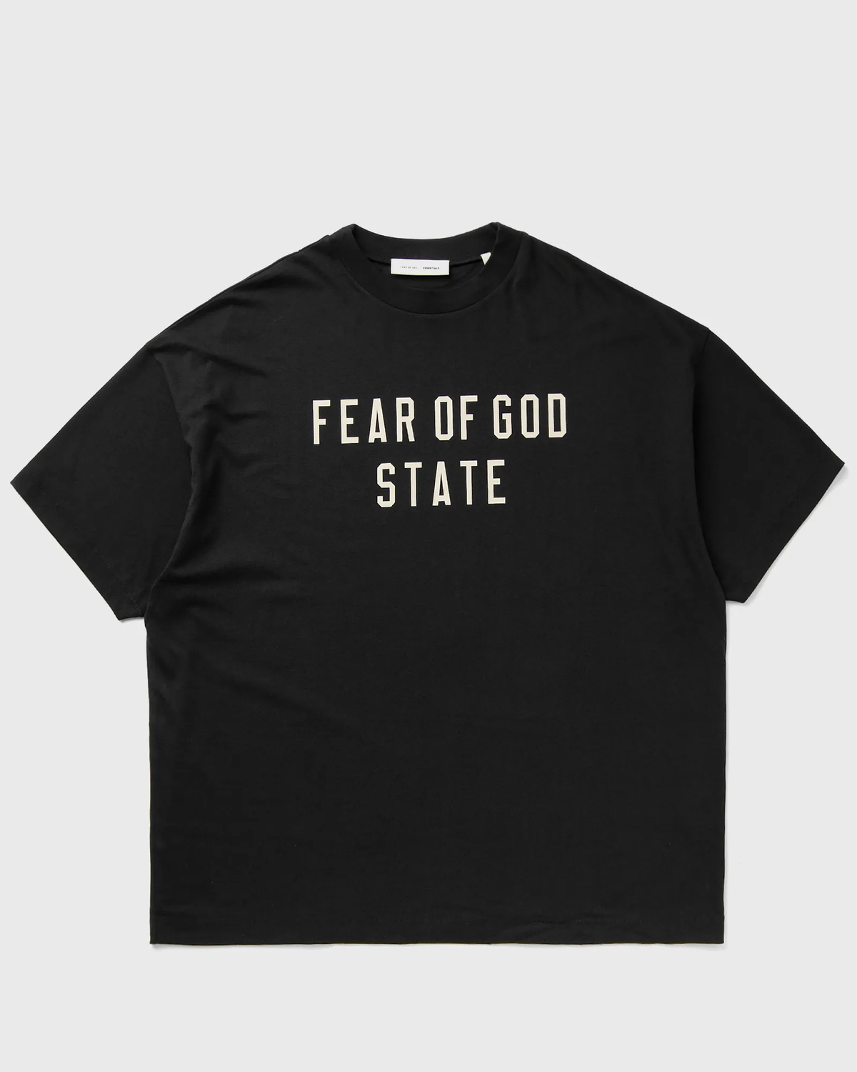 Fear of God Essentials 90S Fit Tee Jet Black