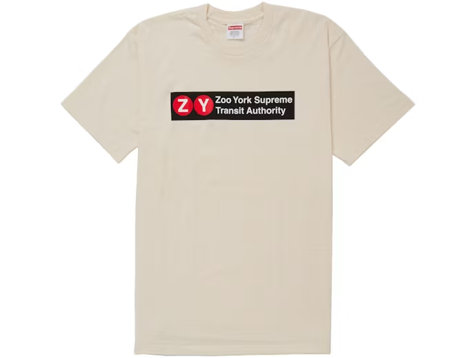 Supreme Zoo York Transit Tee White