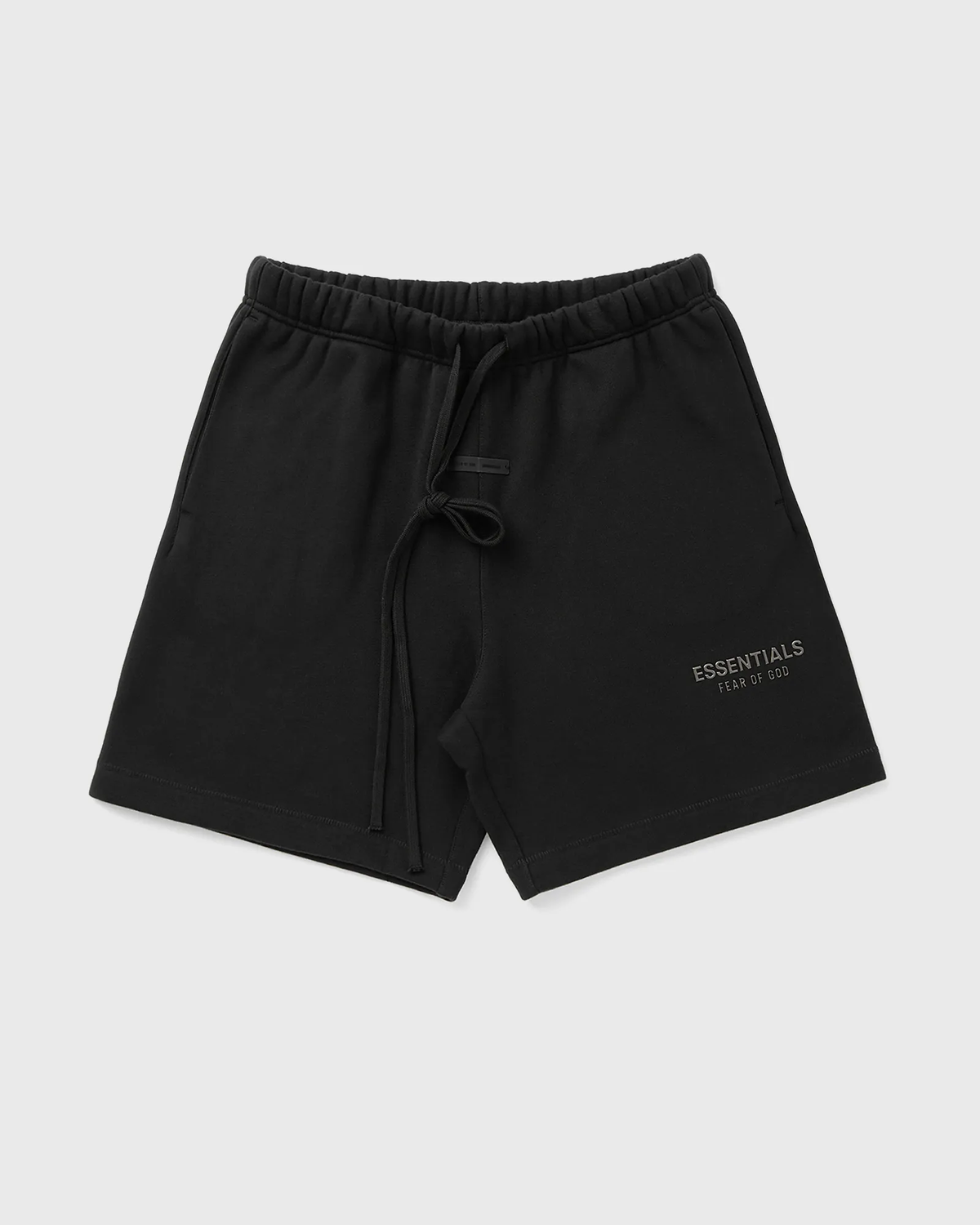 Fear of God Essentials Soccer Fleece Shorts Jet Black