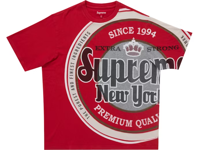 Supreme Lager S/S Top Red