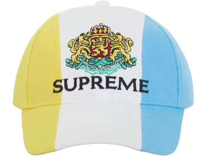 Supreme Crest 6-Panel (SS25) White
