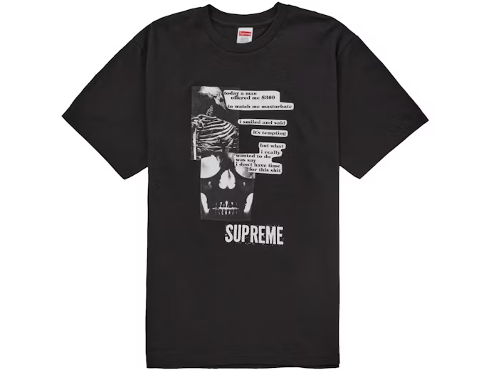 Supreme Anatomy Tee Black