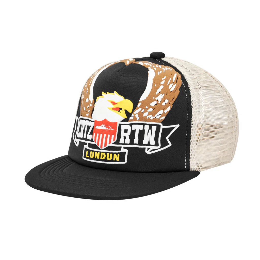 Corteiz Dipset Trucker Hat Black