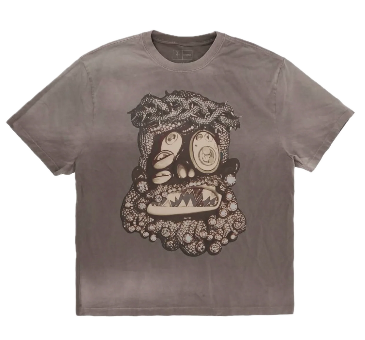 Cactus Jack x Murakami Melted Utopia Dream Tee Brown