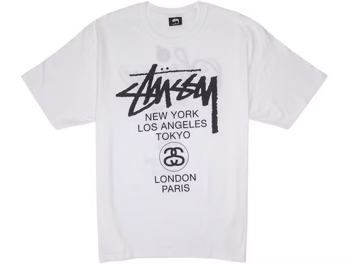 Stussy World Tour T-shirt White