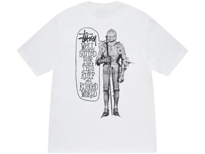Stussy Well Suited Tee White