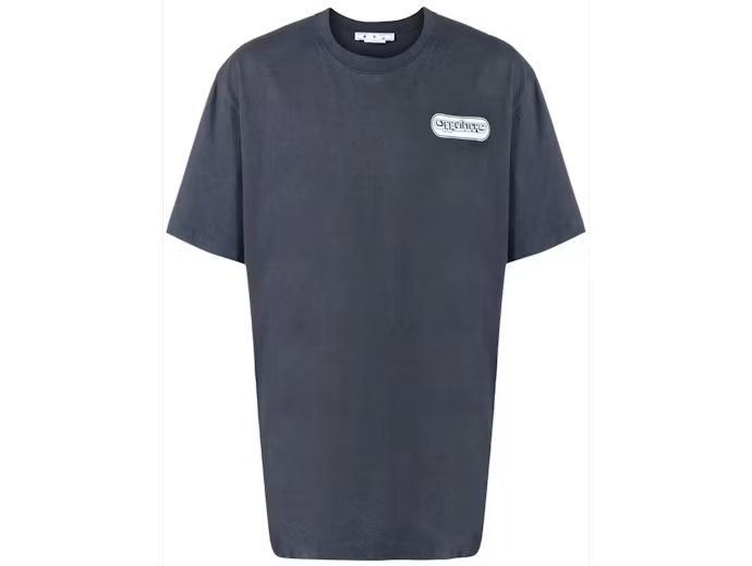 OFF-WHITE Warrior Oversized T-Shirt Space White