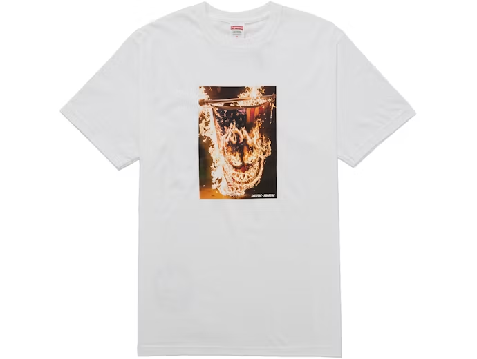 Supreme Spitfire Flag Tee White
