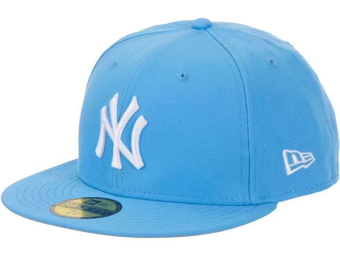 Supreme New York Yankees New Era 59Fifty Fitted Hat Blue 7 3/4