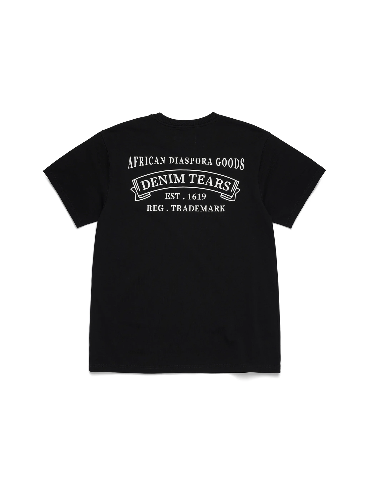 Denim Tears ADG Banner Tee Black