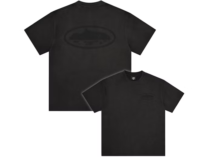 Corteiz Island Knockout Tee Black