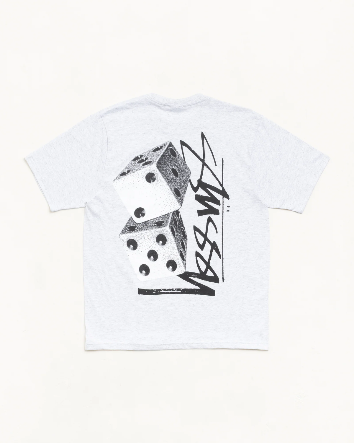 Stussy Tall Dice Tee Ash Heather