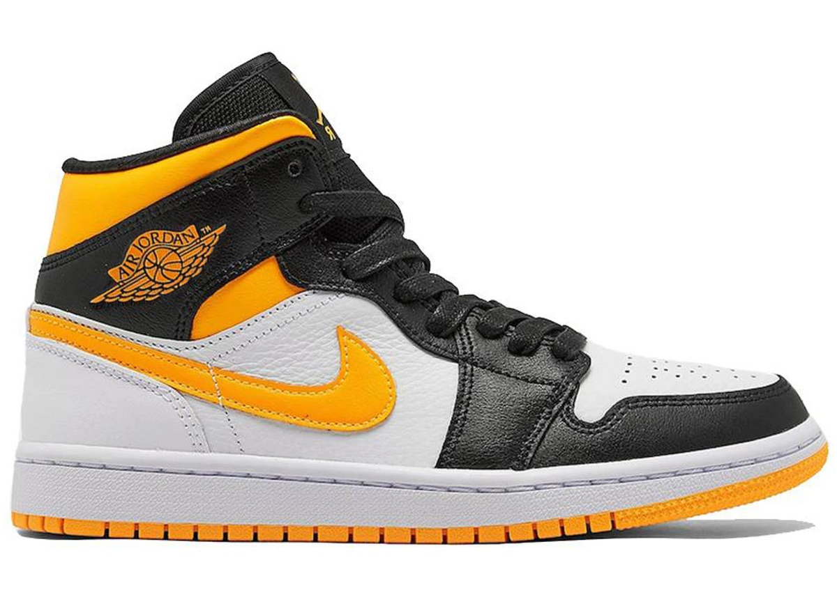 Jordan 1 Mid Laser Orange
