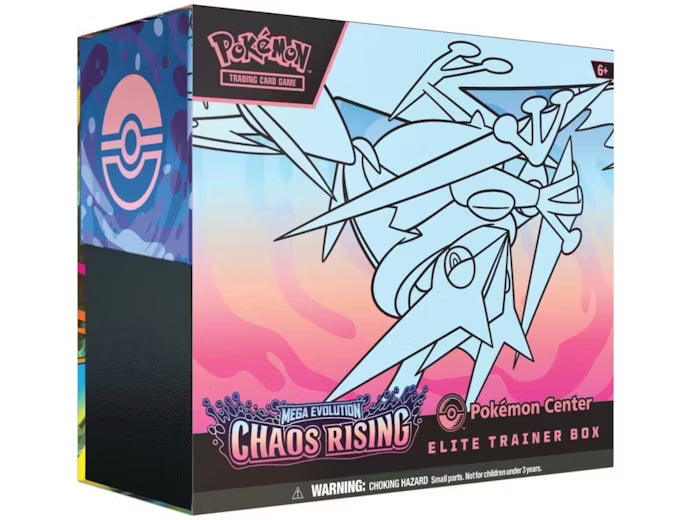 Pokémon TCG Mega Evolution Chaos Rising Pokemon Center Elite Trainer Box 🇬🇧