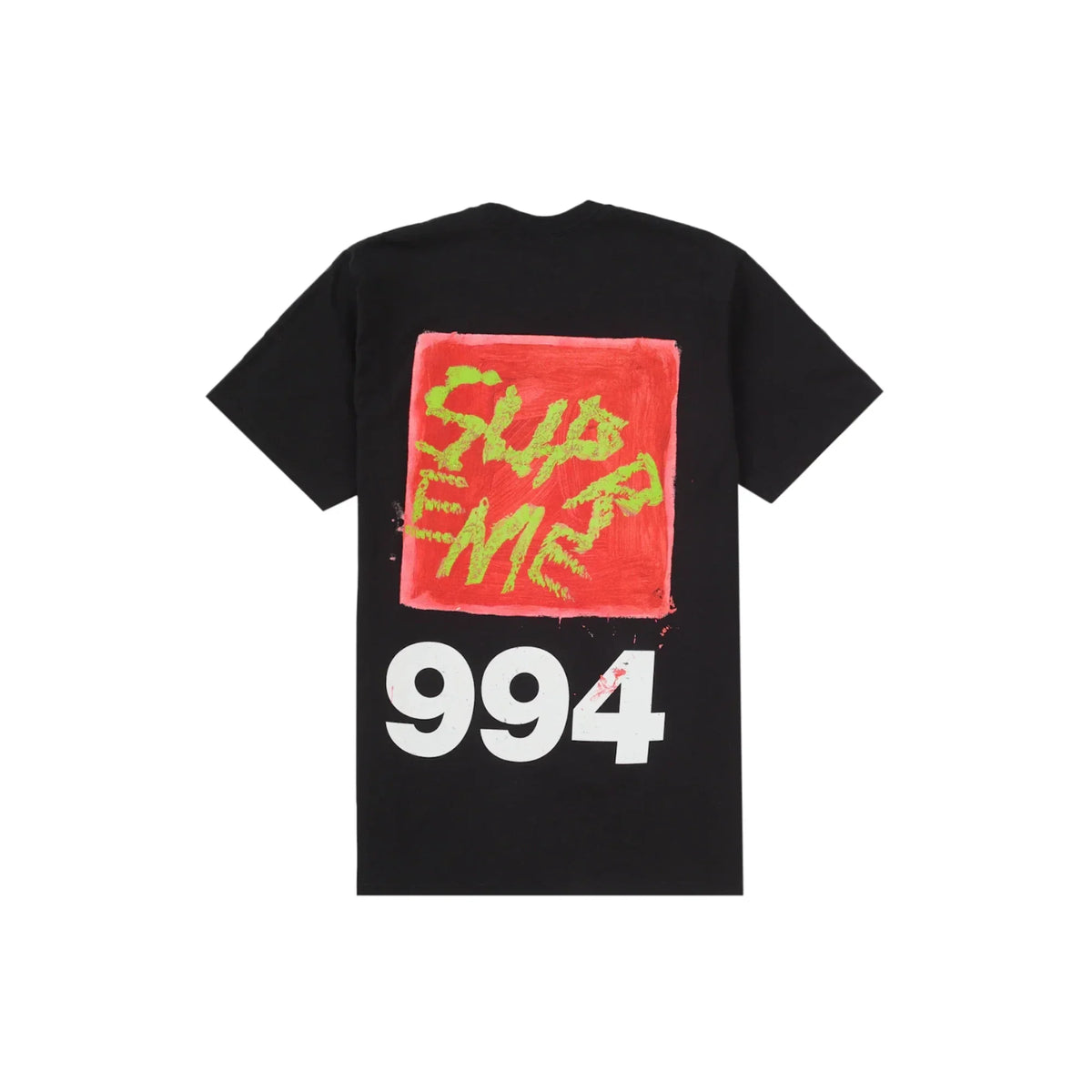 Supreme Paint Tee Black