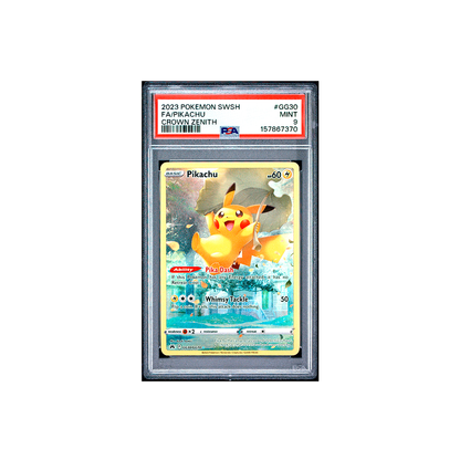 Pokémon TCG PSA 9 2023 SWSH Crown Zenith #GG30 FA/Pikachu 🇬🇧  #157867370