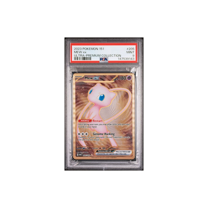 Pokémon TCG PSA 9 2023 151 UPC #205 Mew Ex 🇬🇧 #147539143