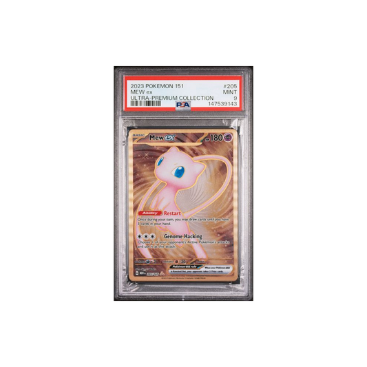 Pokémon TCG PSA 9 2023 151 UPC #205 Mew Ex 🇬🇧 #147539143