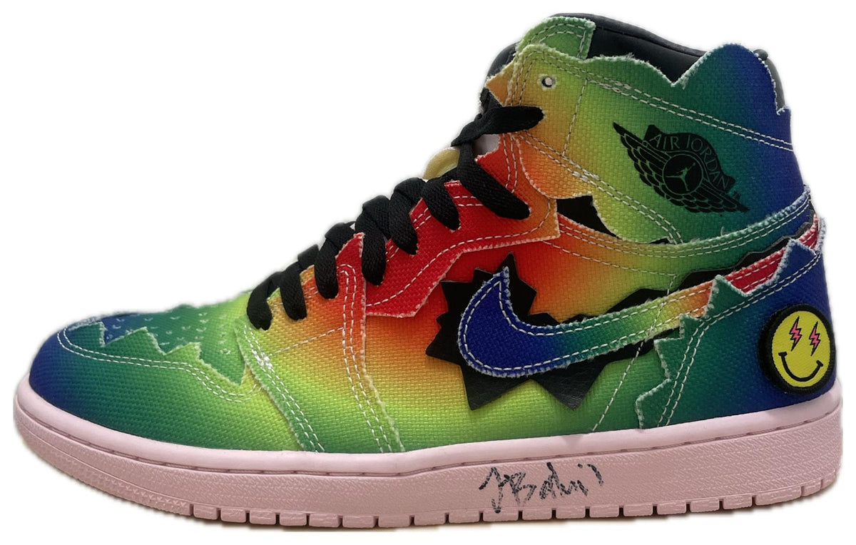 Jordan 1 Retro High J Balvin Signed by J Balvin