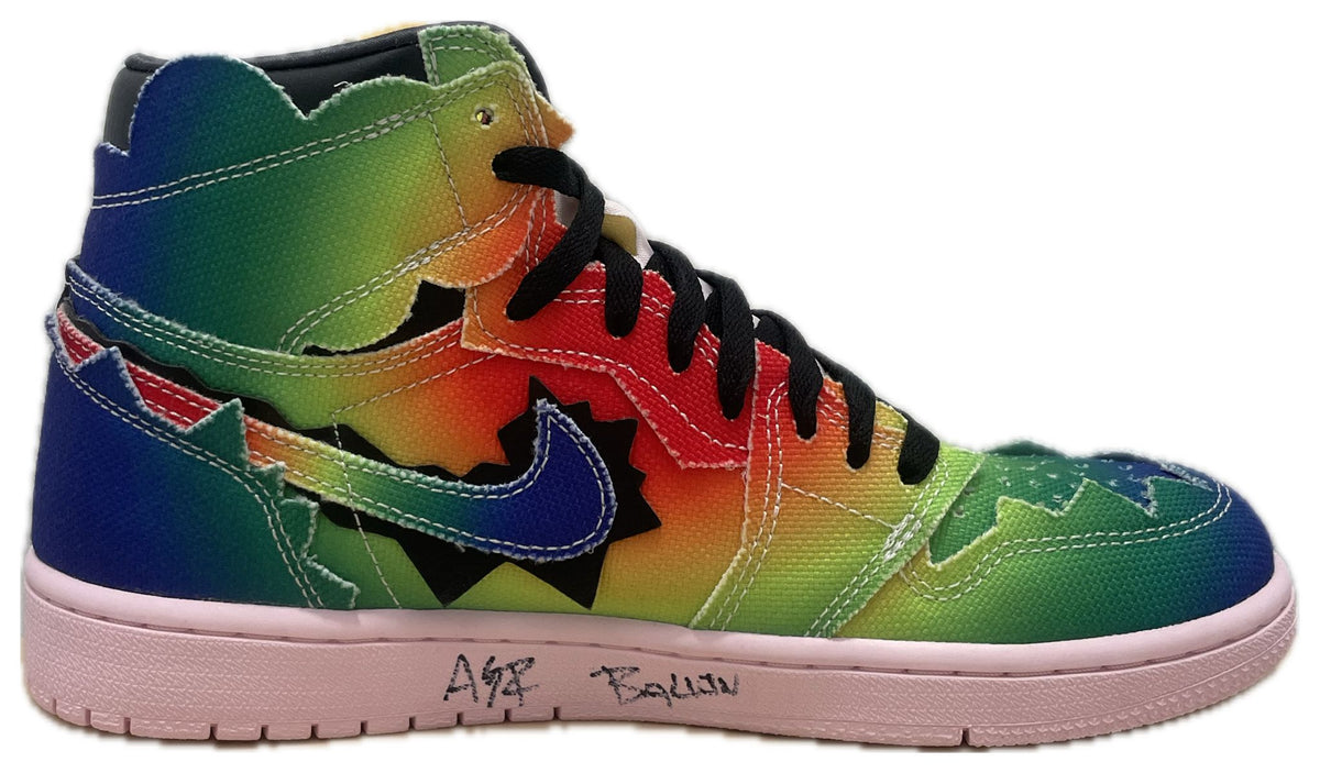 Jordan 1 Retro High J Balvin Signed by J Balvin