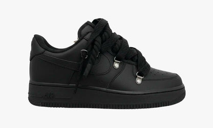R3STORED Air Force 1 Rope Laces Lanvin Black