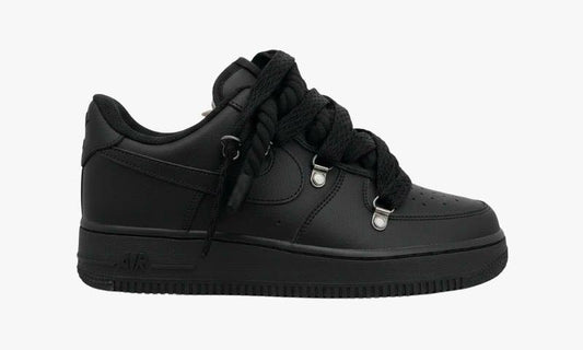R3STORED Air Force 1 Rope Laces Lanvin Black