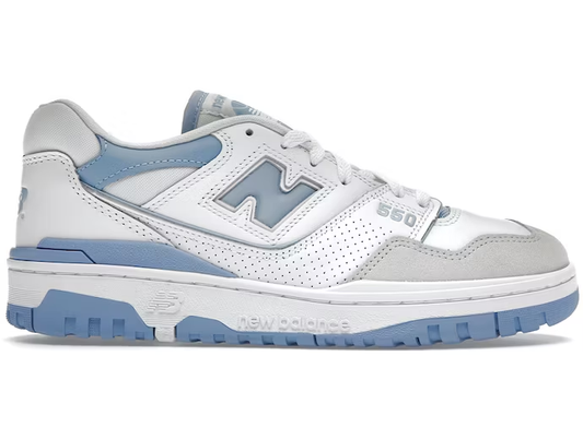 New Balance 550 White Blue Haze Rain Cloud