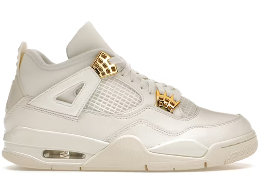Jordan 4 Retro Metallic Gold (Women's)
