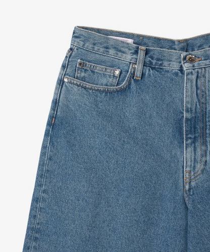 Off White Arrow Denim Shorts
