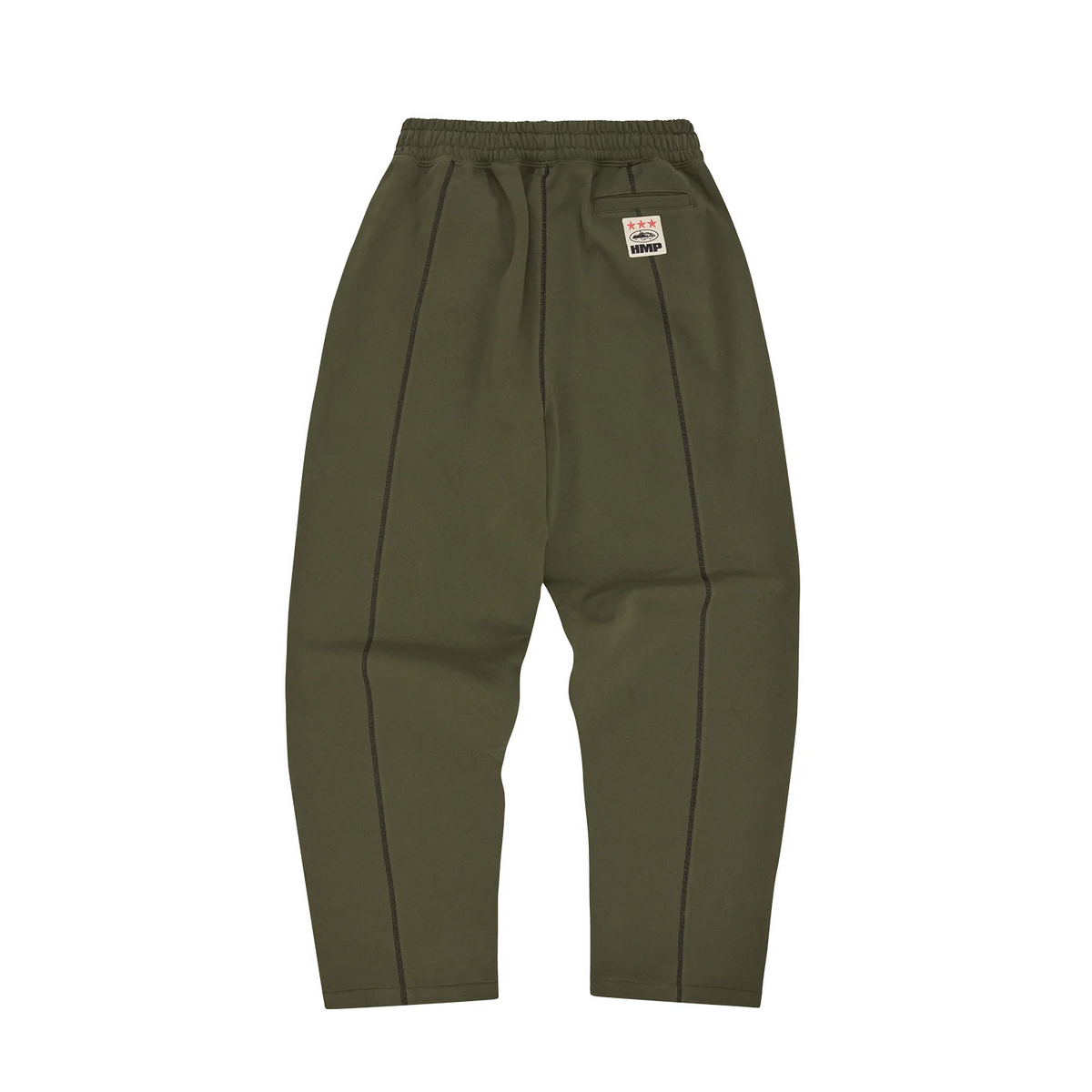 Corteiz HMP Open Hem Sweatpant Olive Black