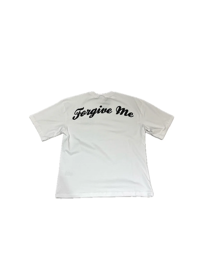 Syna Forgive Me White Tee