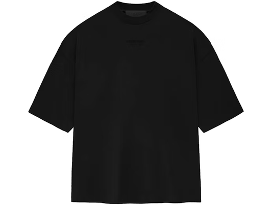 Fear of God Essentials Small Logo Tee Jet Black