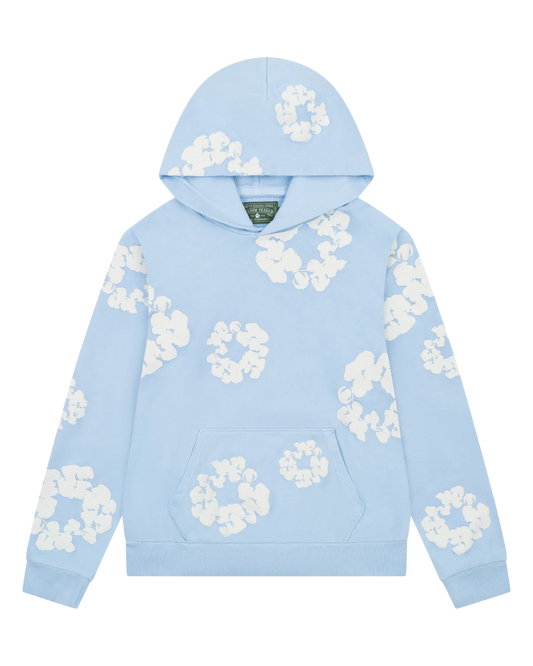 Denim Tears The Cotton Wreath Sweatshirt Baby Blue