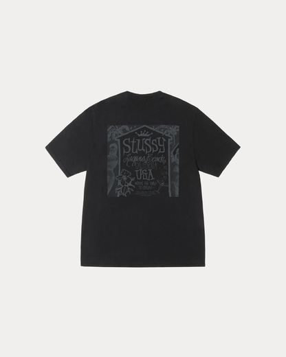 Stussy Beach House Tee Pigment Dyed Black