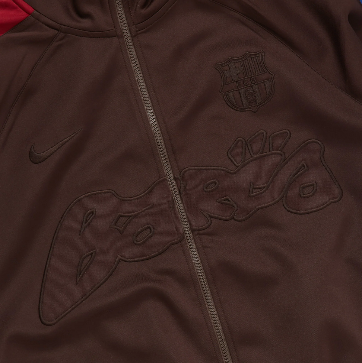Travis Scott x FC Barcelona Retro Zip Anthem Jacket