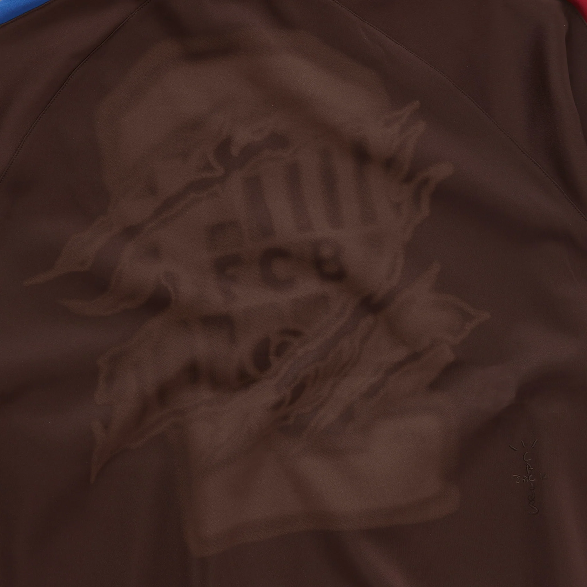 Travis Scott x FC Barcelona Retro Zip Anthem Jacket