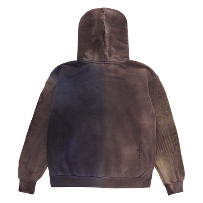 Travis Scott x FC Barcelona Split-Dye Crest Hoodie