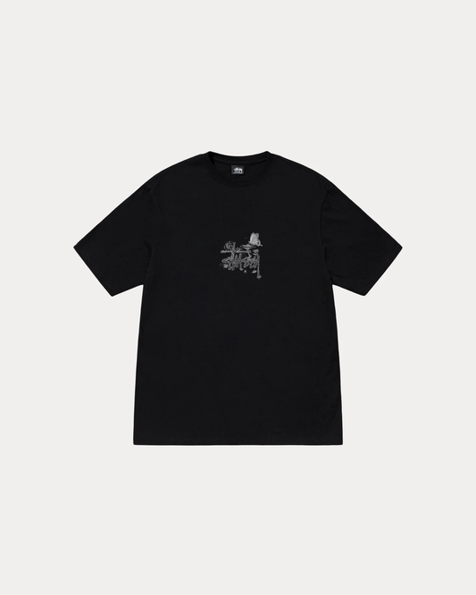 Stussy In Bloom Tee Black