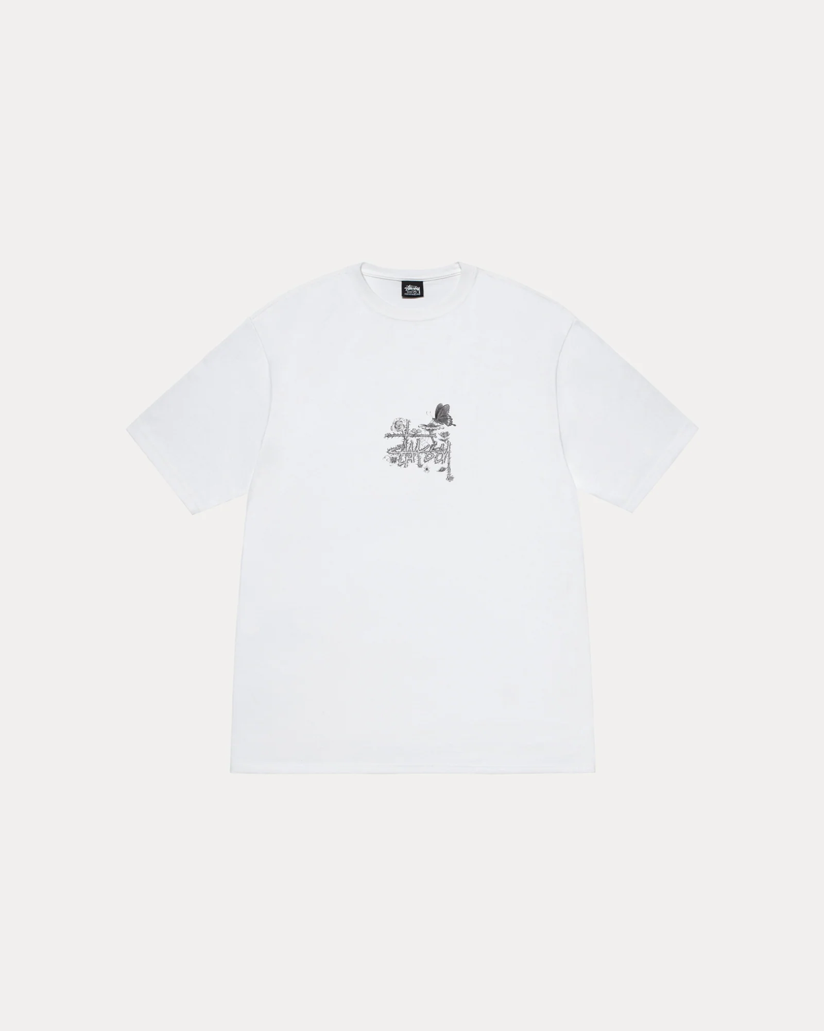 Stussy In Bloom Tee White