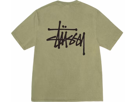 Stussy Basic Pigment Dyed T-shirt Olive