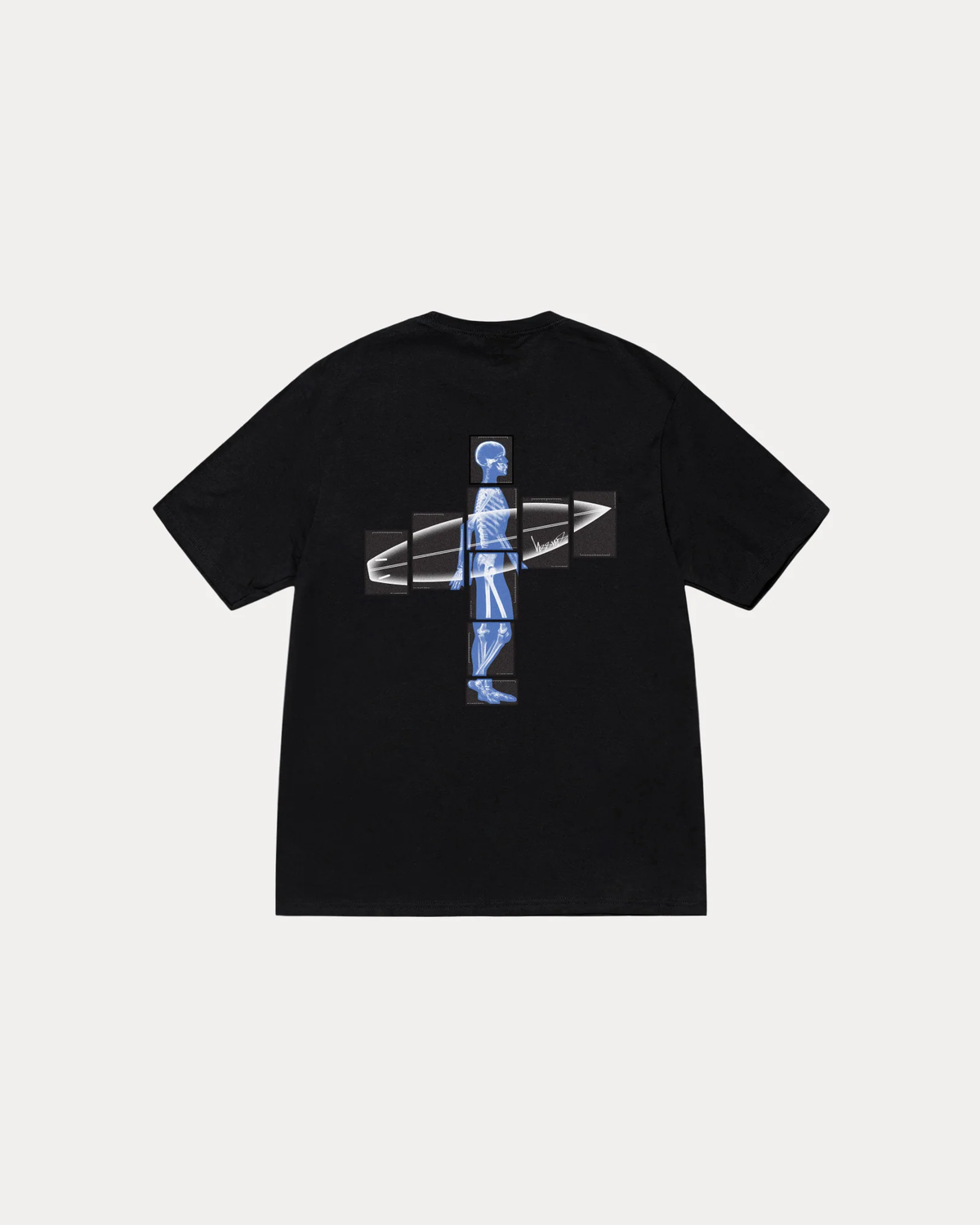 Stussy Body Scan Tee Black