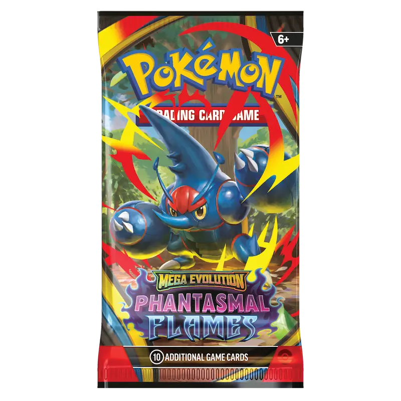 Pokémon TCG Mega Evolution Phantasmal Flames Booster 🇬🇧