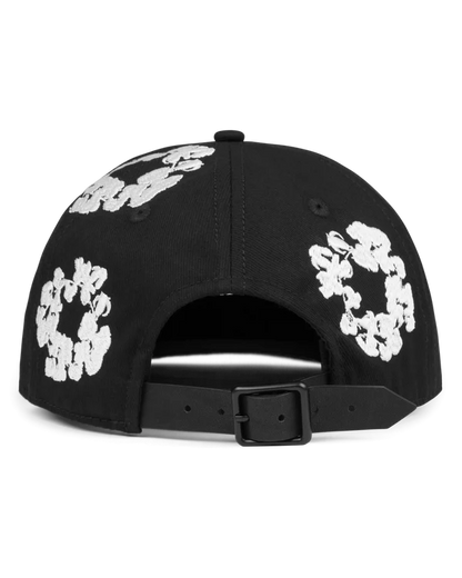 Denim Tears The Cotton Wreath Cap Black