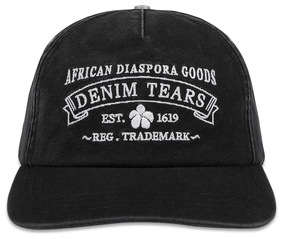 Denim Tears ADG Cap Black