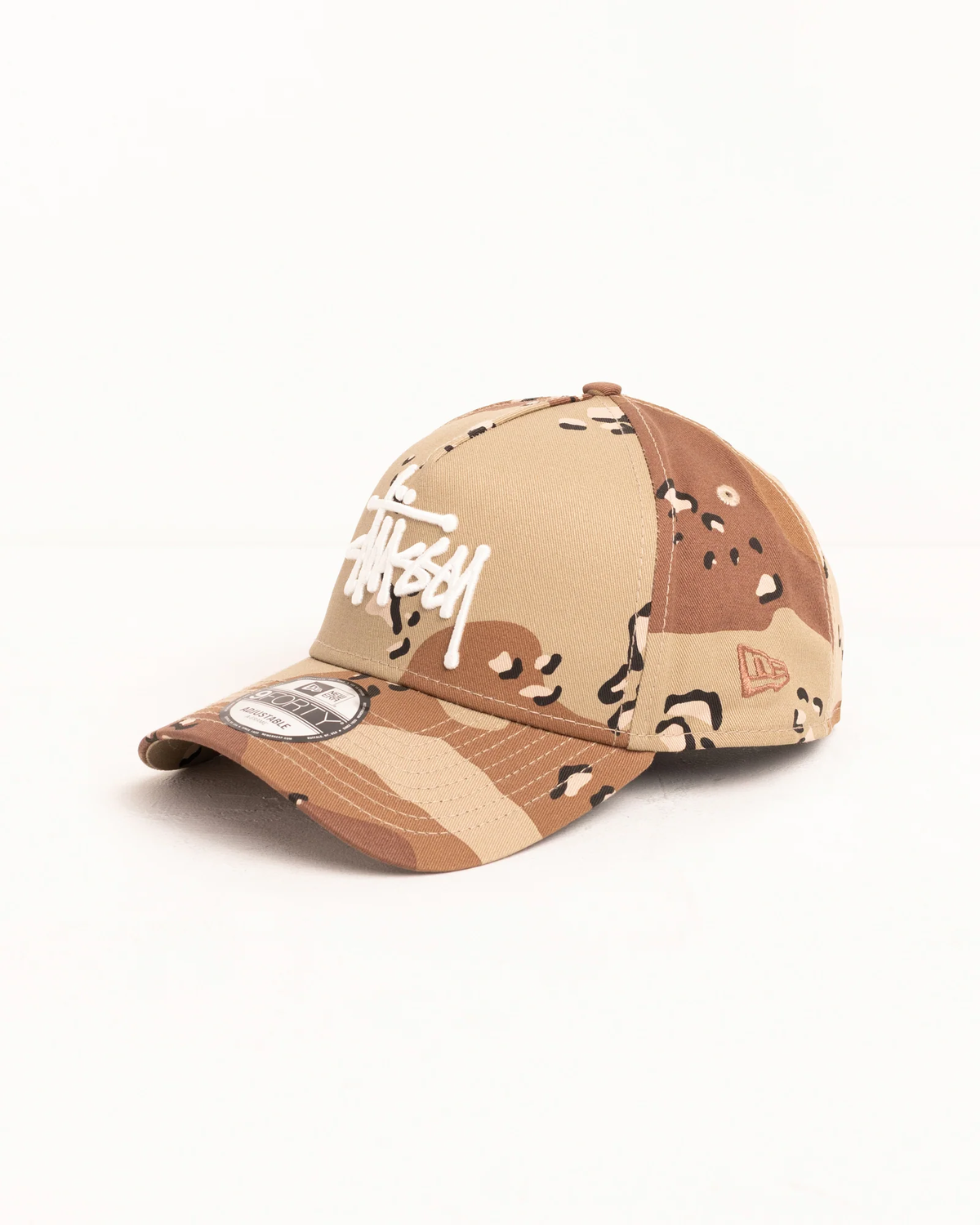 Stussy New Era 9Forty Basic Strapback Brown